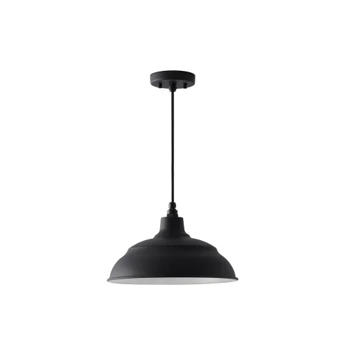 1 Light Outdoor Hanging Lantern (42|936311BK)
