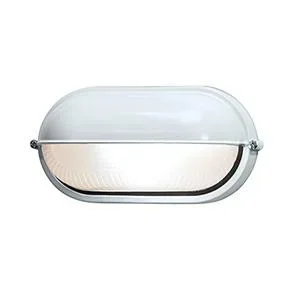 1 Light Outdoor LED Bulkhead (7|20291LEDDLP-WH/FST)