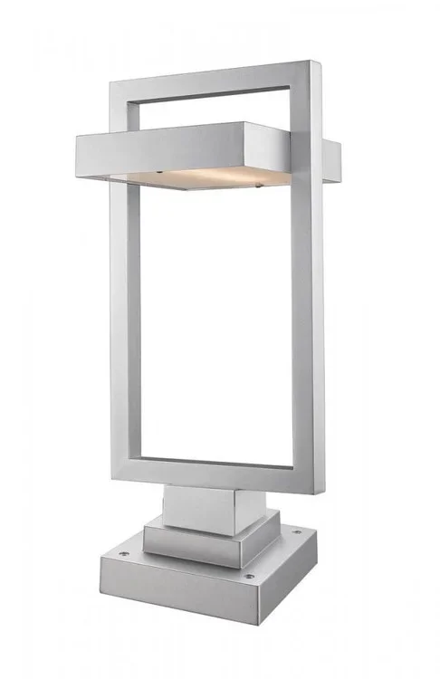 1 Light Outdoor Pier Mounted Fixture (276|566PHBS-SQPM-SL-LED)