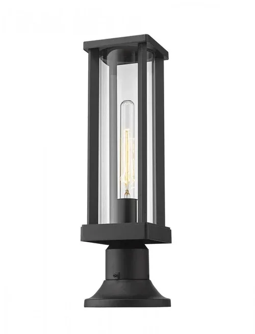 1 Light Outdoor Pier Mounted Fixture (276|586PHMR-553PM-BK)