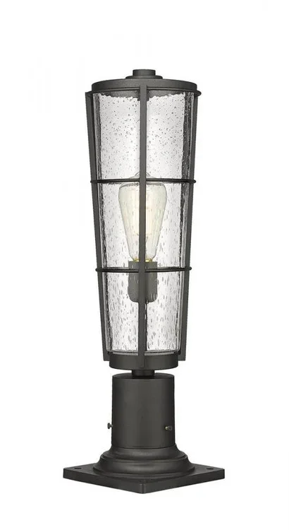 1 Light Outdoor Pier Mounted Fixture (276|591PHB-533PM-BK)