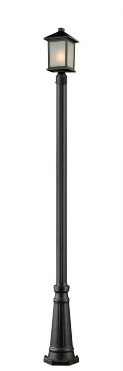 1 Light Outdoor Post Mounted Fixture (276|507PHM-519P-BK)