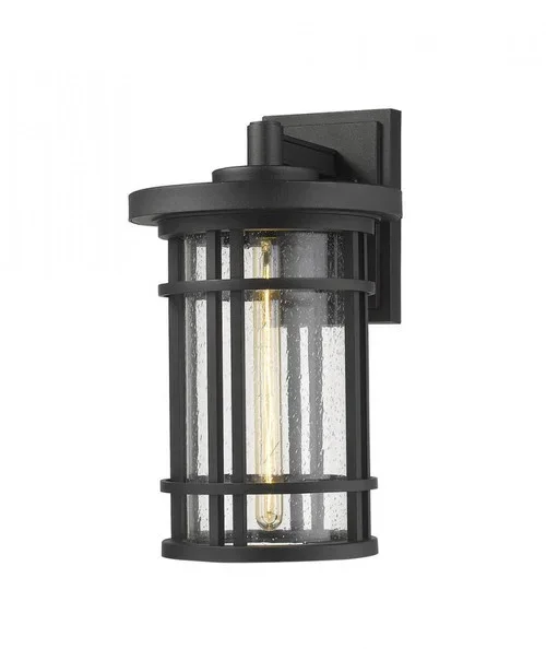 1 Light Outdoor Wall Light (276|570B-BK)