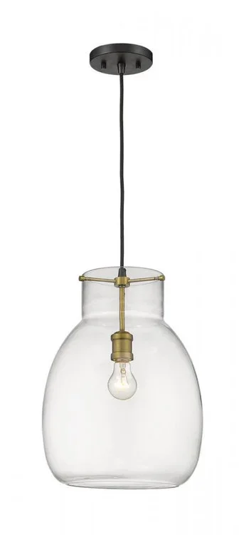 1 Light Pendant (276|476P-MB-OBR)