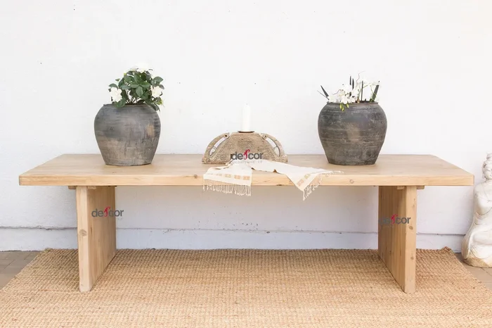108″ Long Reclaimed Wood Artisan’s Dining Table