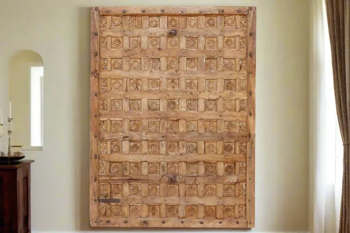 18th Century Bikaner Carved Ceiling Panel (Trade)