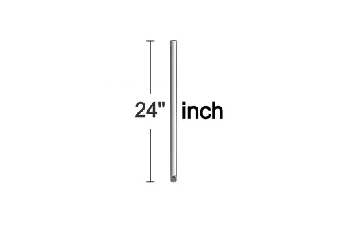24” Downrod in Grey (6|DR24GRY)