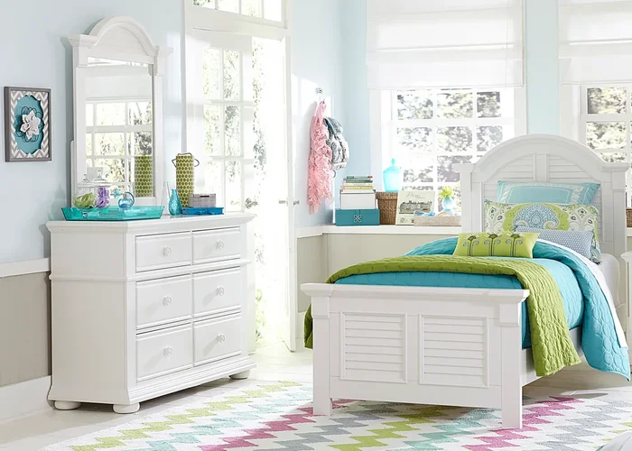 3-Piece Cottage Twin Panel Bedroom Set