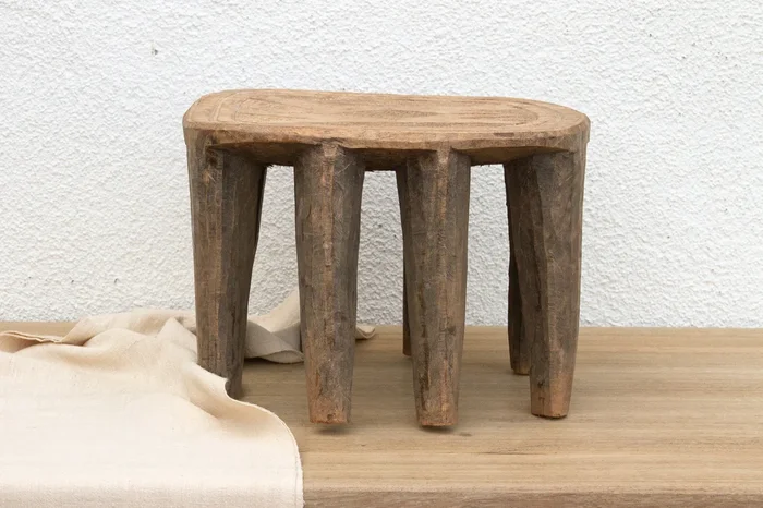 8-Legged Vintage Nupe Stool