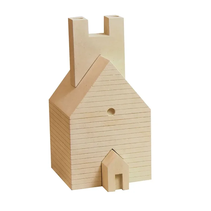 “Casetta” Candleholder #1 by Ugo La Pietra