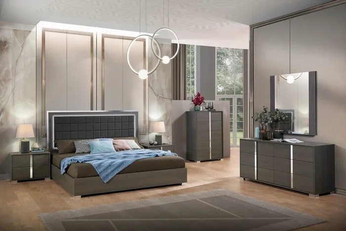 Alice Matte Gray Dresser 15544-D By J&M