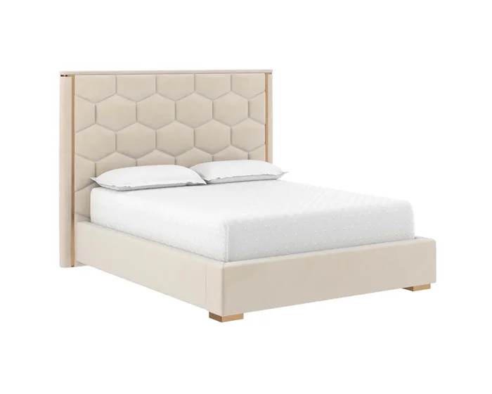 Alisha Bed Meg Taupe