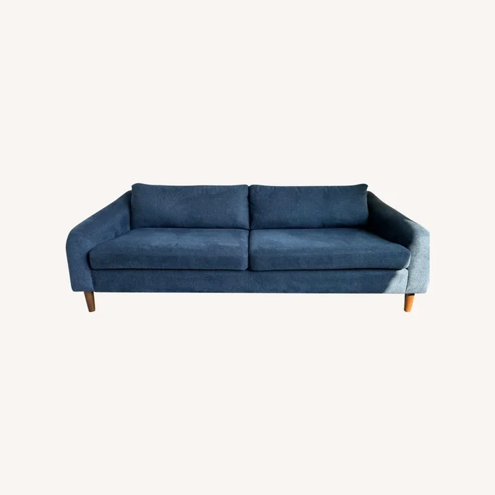 AllModern Khari 85” Blue Sofa