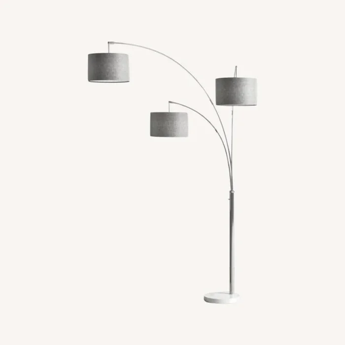 AllModern Three-Lamp Arched Floor Lamp