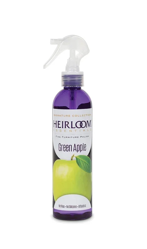 American Made Heirloom Essentials Fine Furniture Polish Green Apple Scent In-stock