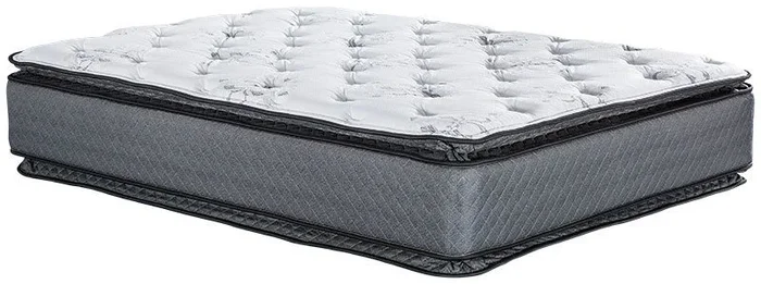 American Made Indulgence Innerspring Hybrid Pillow Top Mattress – Medium, Flippable