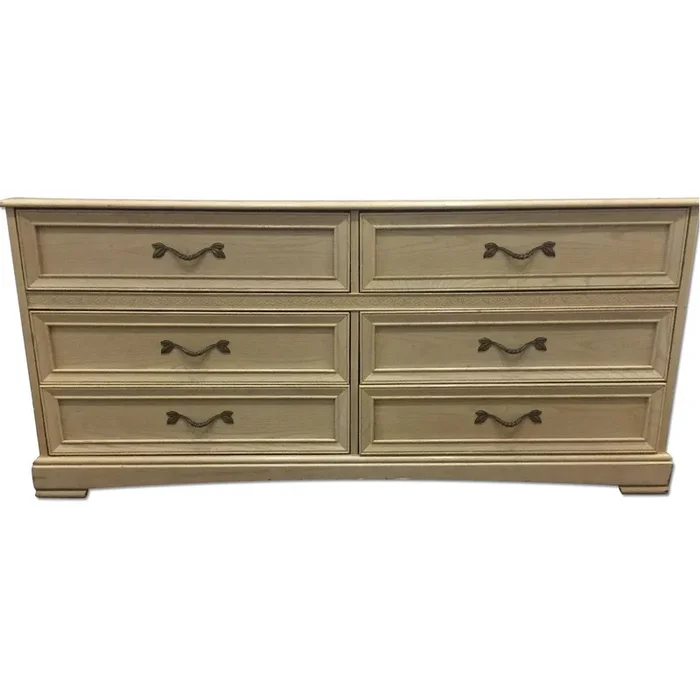 American of Martinsville Carved Wood Dresser