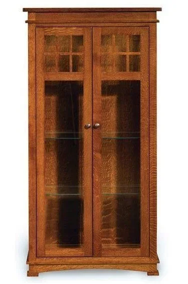 Amish Admiral Curio Storage Cabinet