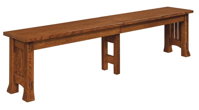 Amish Bennington Mission Dining Bench