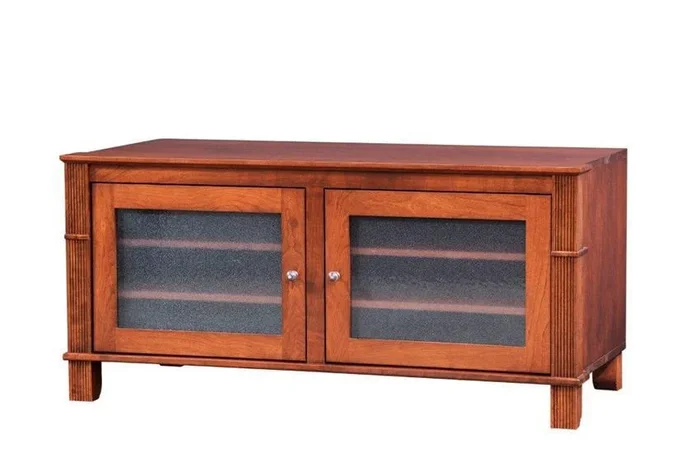 Amish Custom Arlington TV Console Stand with Two Doors