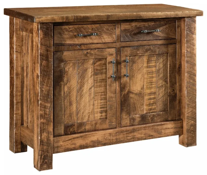 Amish Dutton Rough Sawn 48″ Buffet – Quick Ship