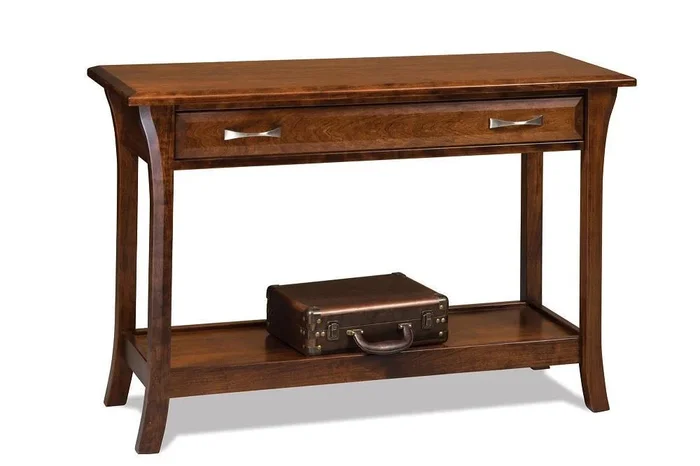 Amish Genesis Sofa Table with Drawer