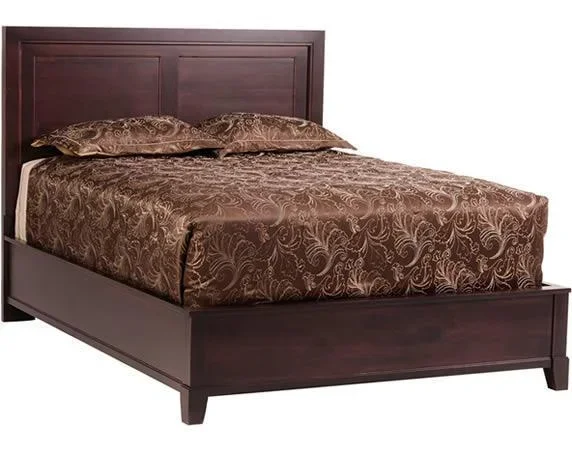 Amish Georgia Contemporary Panel Bed