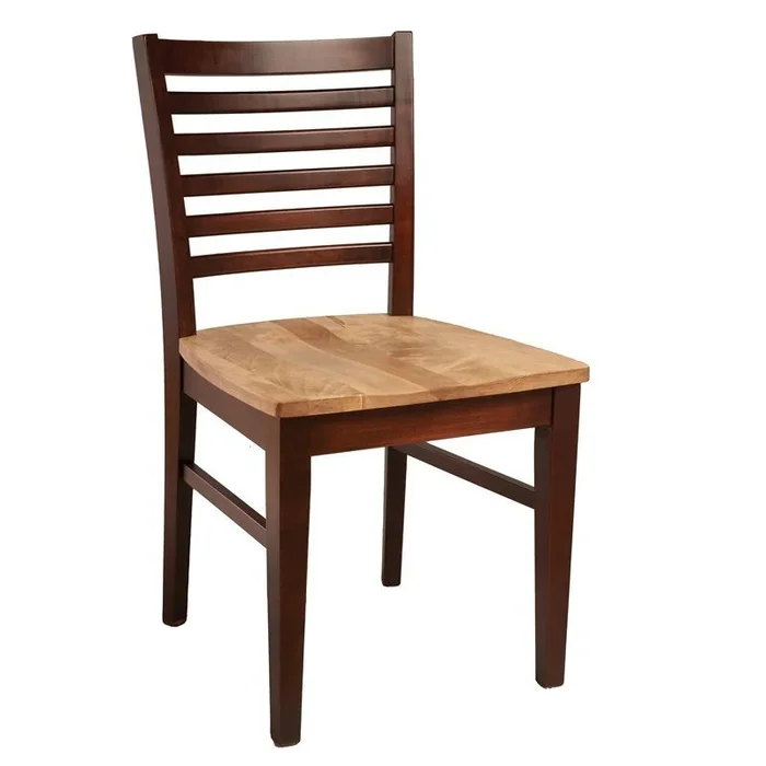Amish Handcrafted Contemporary Ladder Back Dining Chair