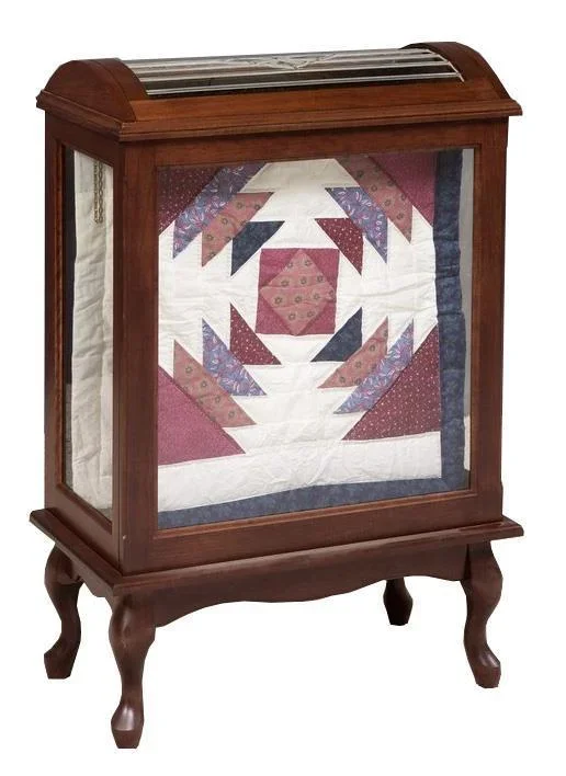 Amish Handcrafted Queen Anne Quilt Rack Medium Size