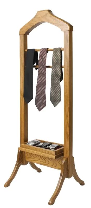 Amish Handcrafted Solid Wood Valet Stand
