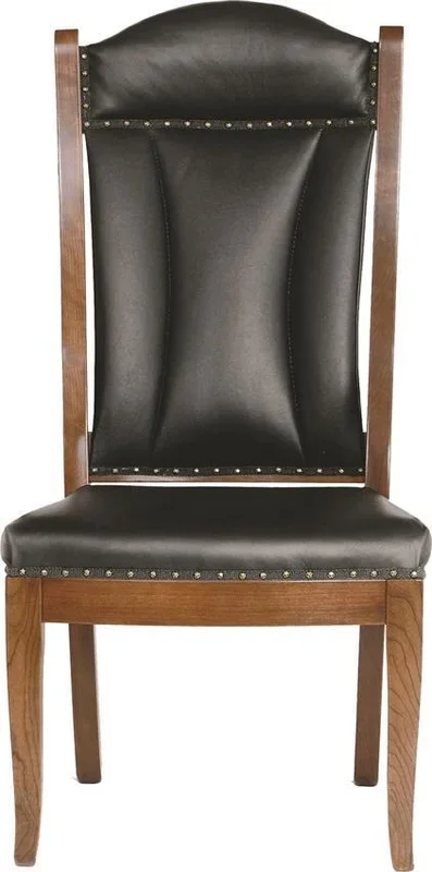 Amish Handcrafted Wood Frame Upholstered Office Chair