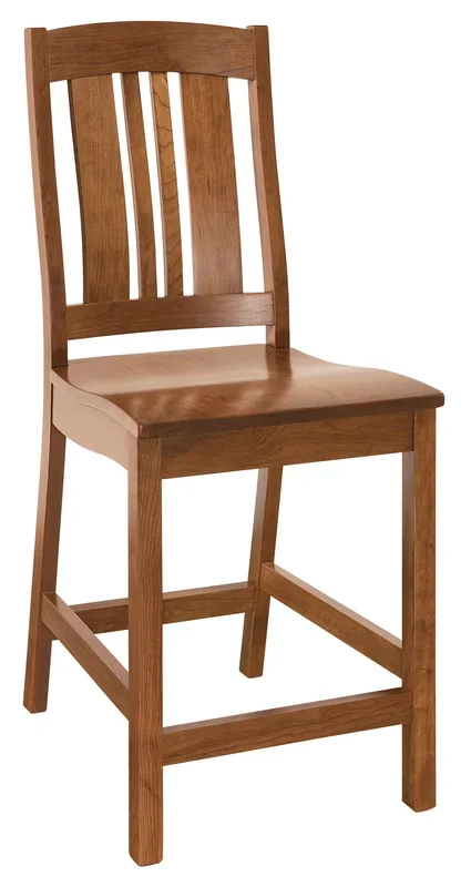 Amish Hooksett Mission Counter and Bar Stool