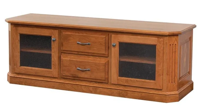 Amish Horizon Hardwood Media Console