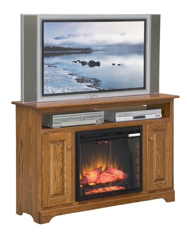 Amish Islington 51″ Electric Fireplace TV Stand