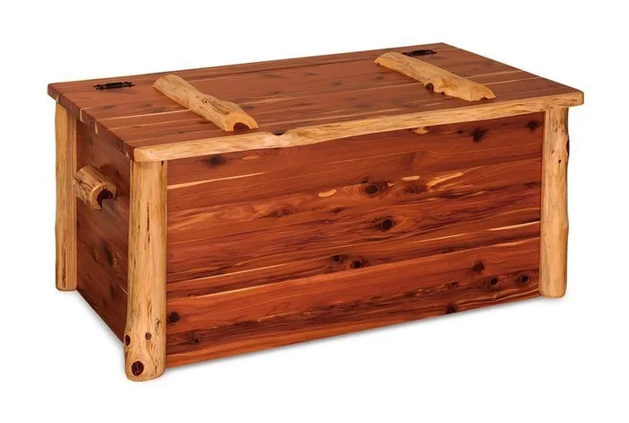 Amish Log Hope Chest