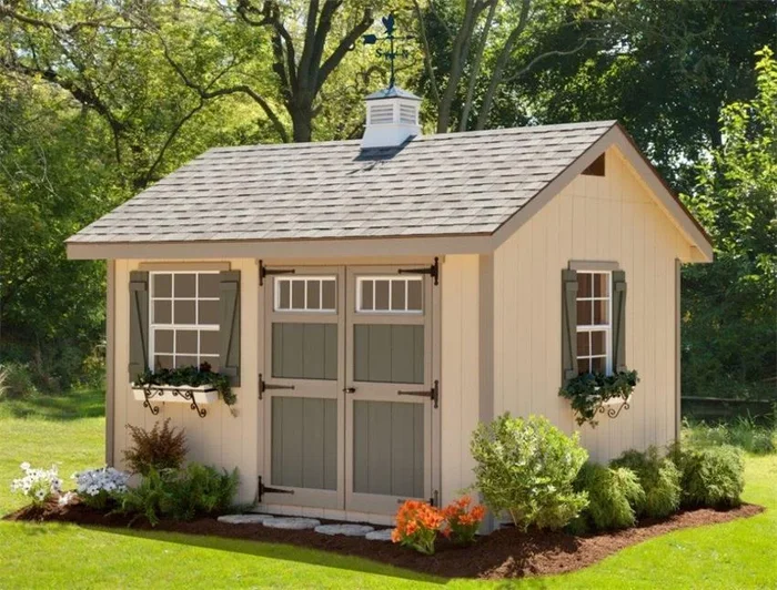 Amish Made Heritage DIY Shed Kit