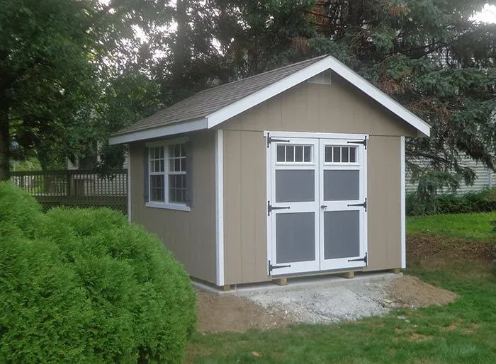 Amish Made Homestead Storage Shed Kit