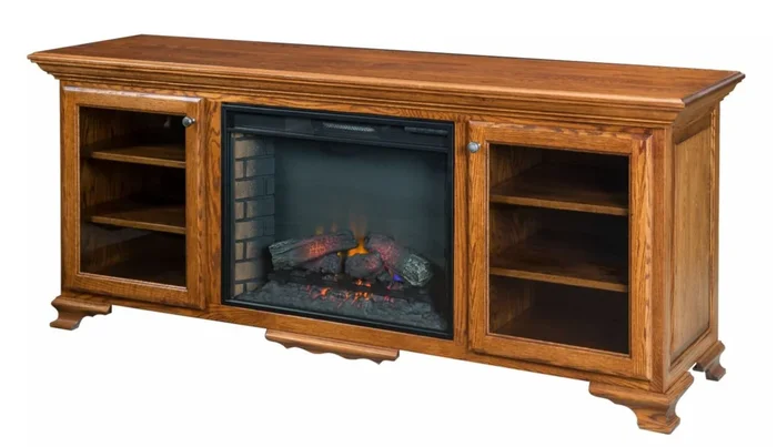 Amish Madison Fireplace Media Console