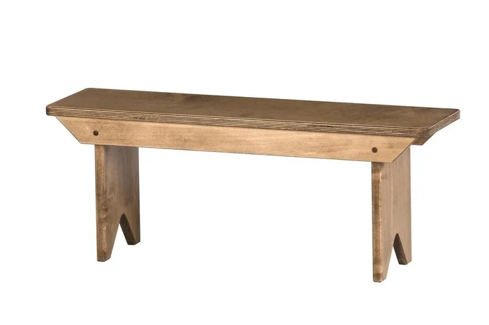 Amish Maple Wood Kids Bench