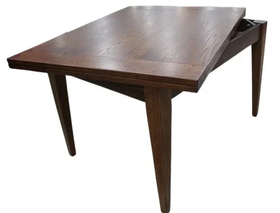 Amish Pivoting Top Extension Dining Table