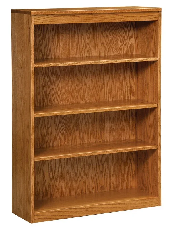 Amish Prescott Solid Wood Bookcase Custom Sizes