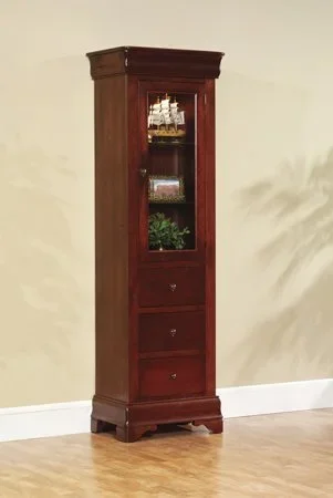 Amish San Marco 23″ Side Bookcase with Drawers
