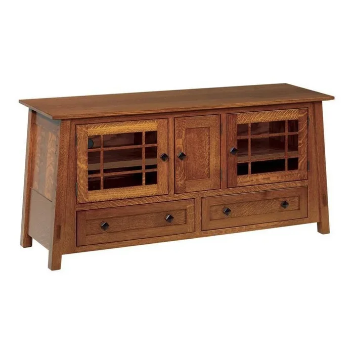 Amish Seboyeta Mission 60″ TV Stand – Quick Ship