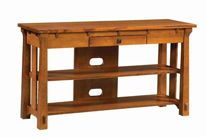 Amish Selba Open TV Stand