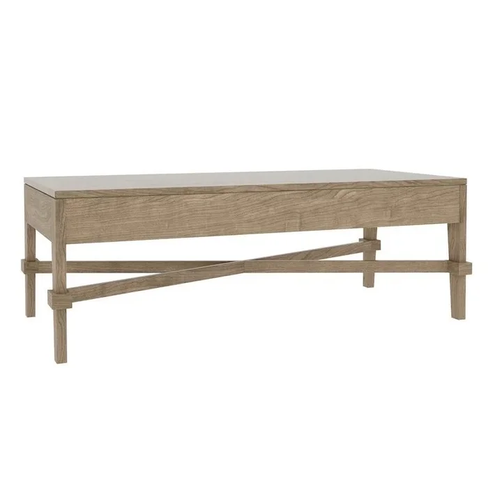 Amish Solid Wood Custom Dakota Transitional Coffee Table