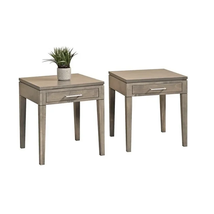 Amish Stonehill Modern End Table