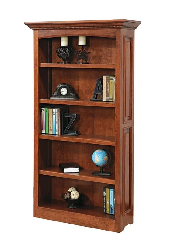 Amish Tuscan Classic Solid Wood Bookcase