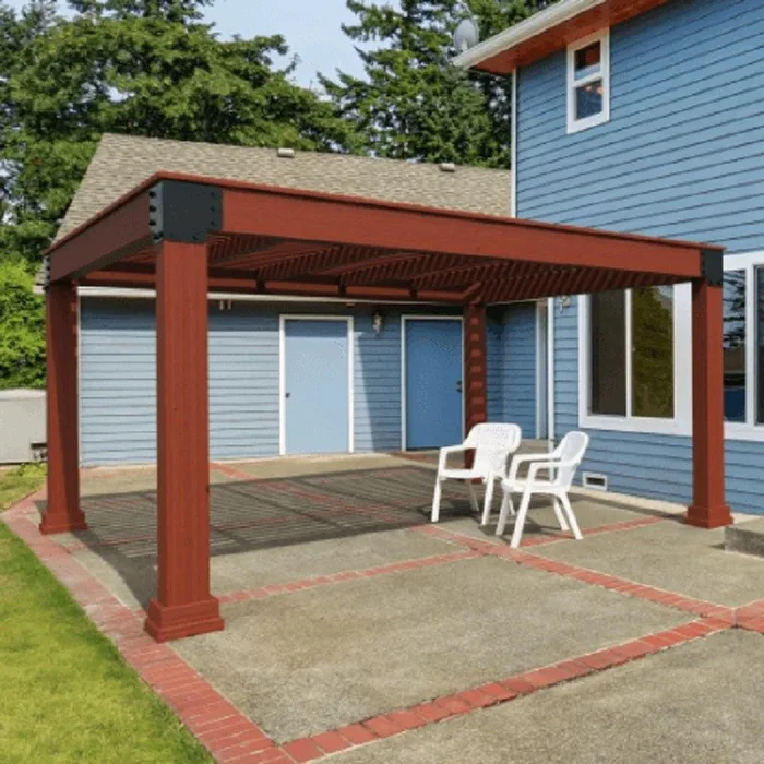 Amish Vista Pine Pergola Kit