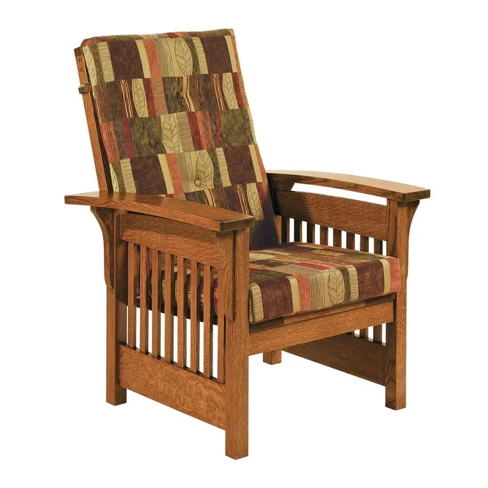 Amish Winthrop Mission Slat Accent Chair