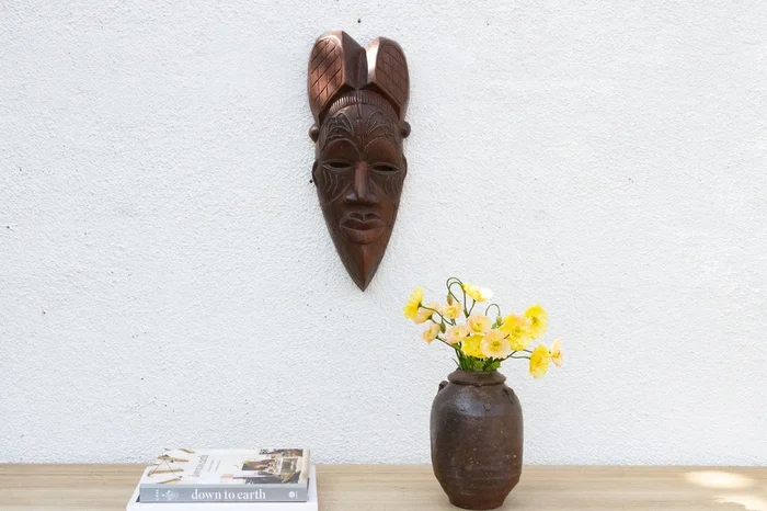 Ancestral Carved African Mask
